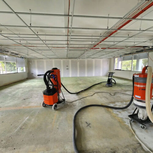 asbestos clean up in perth school